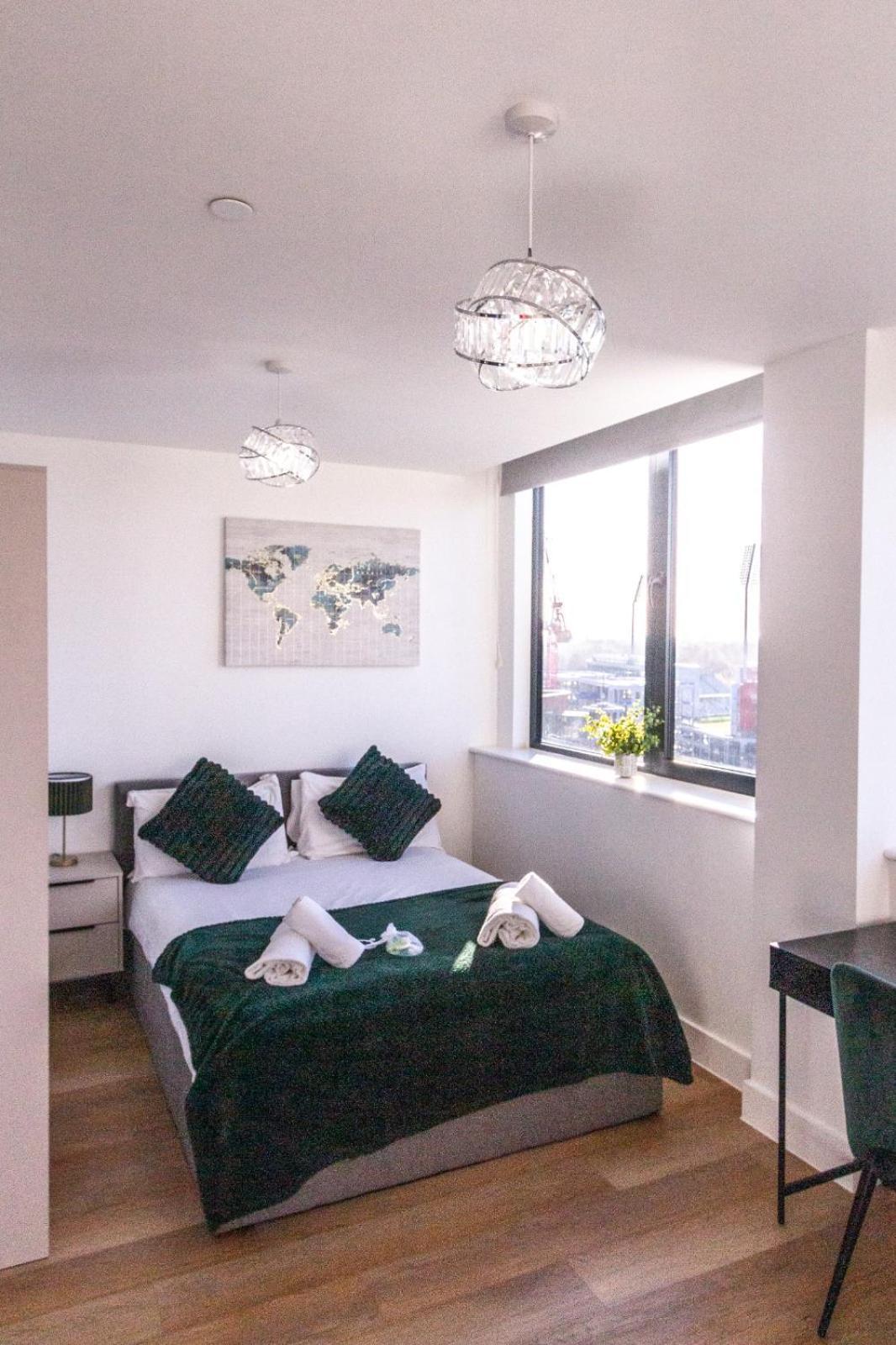Stylish Studio Apt Overlooking Old Trafford Mánchester Exterior foto